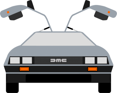 DeLorean DMC-12 do Carro DeLorean time machine de Volta para o Futuro ...