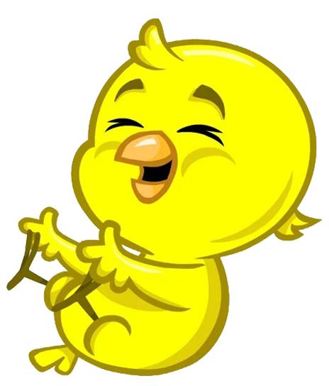 Pintinho Amarelinho 12 PNG transparente