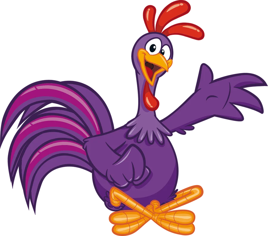 Galo Carijó 5 PNG transparente