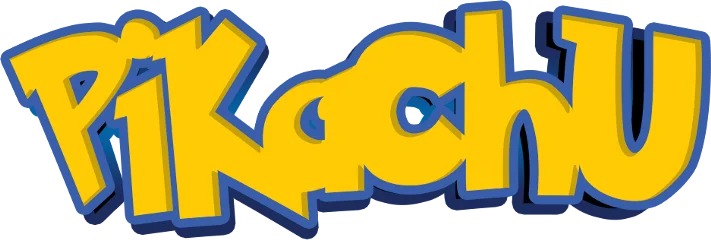 Logo Pikachu PNG transparente