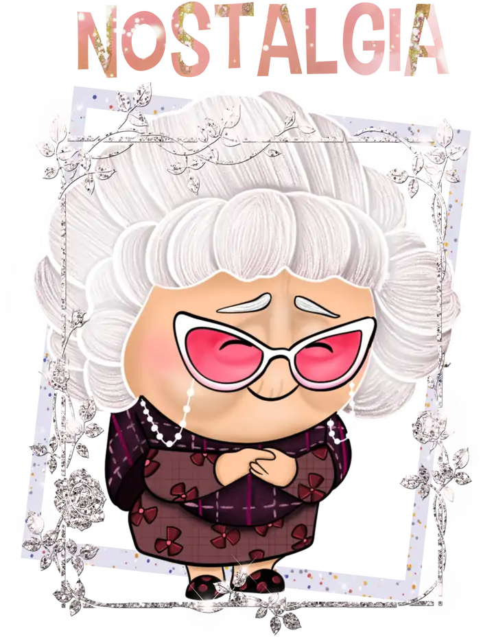 Nostalgia Divertida Mente com Moldura PNG transparente