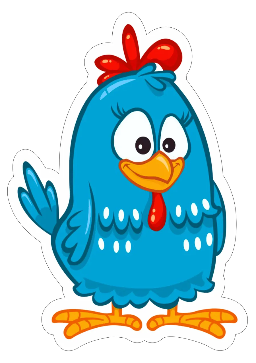 Galinha Pintadinha Personagem Infantil PNG transparente