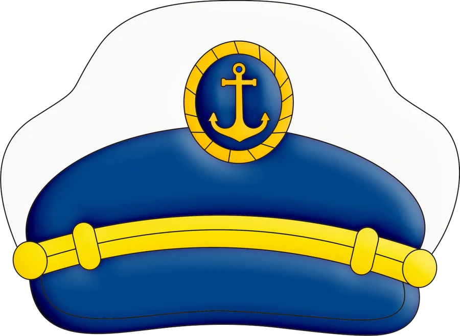 Quepe de Marinheiro PNG transparente