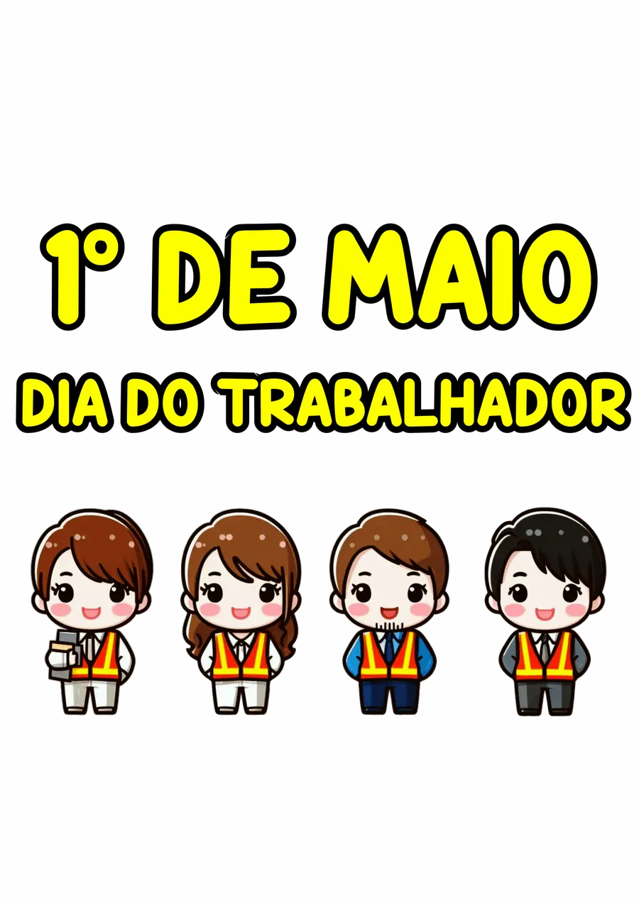 Profissionais de Coletes Dia do Trabalhador PNG transparente