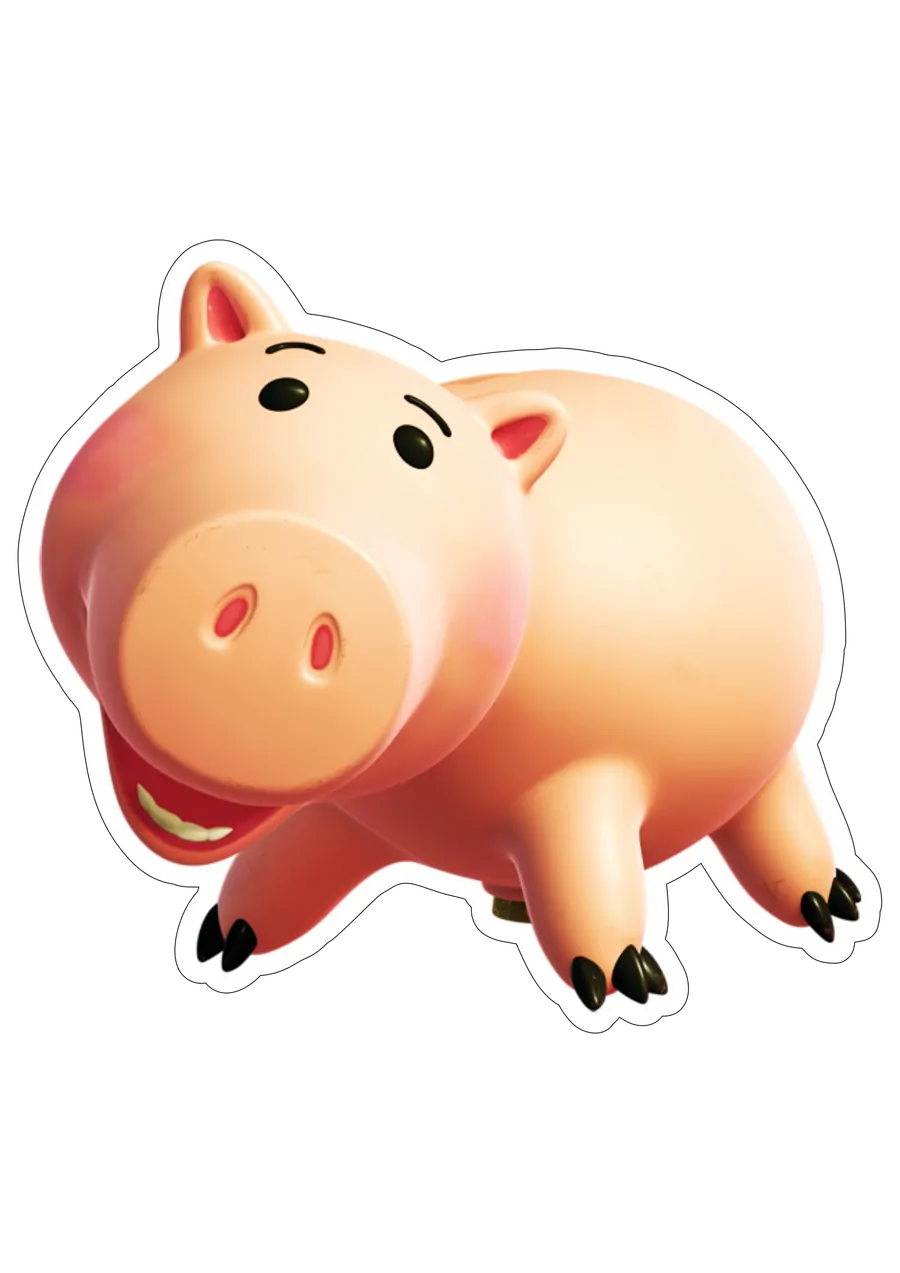 Hamm Porquinho Toy Story PNG transparente