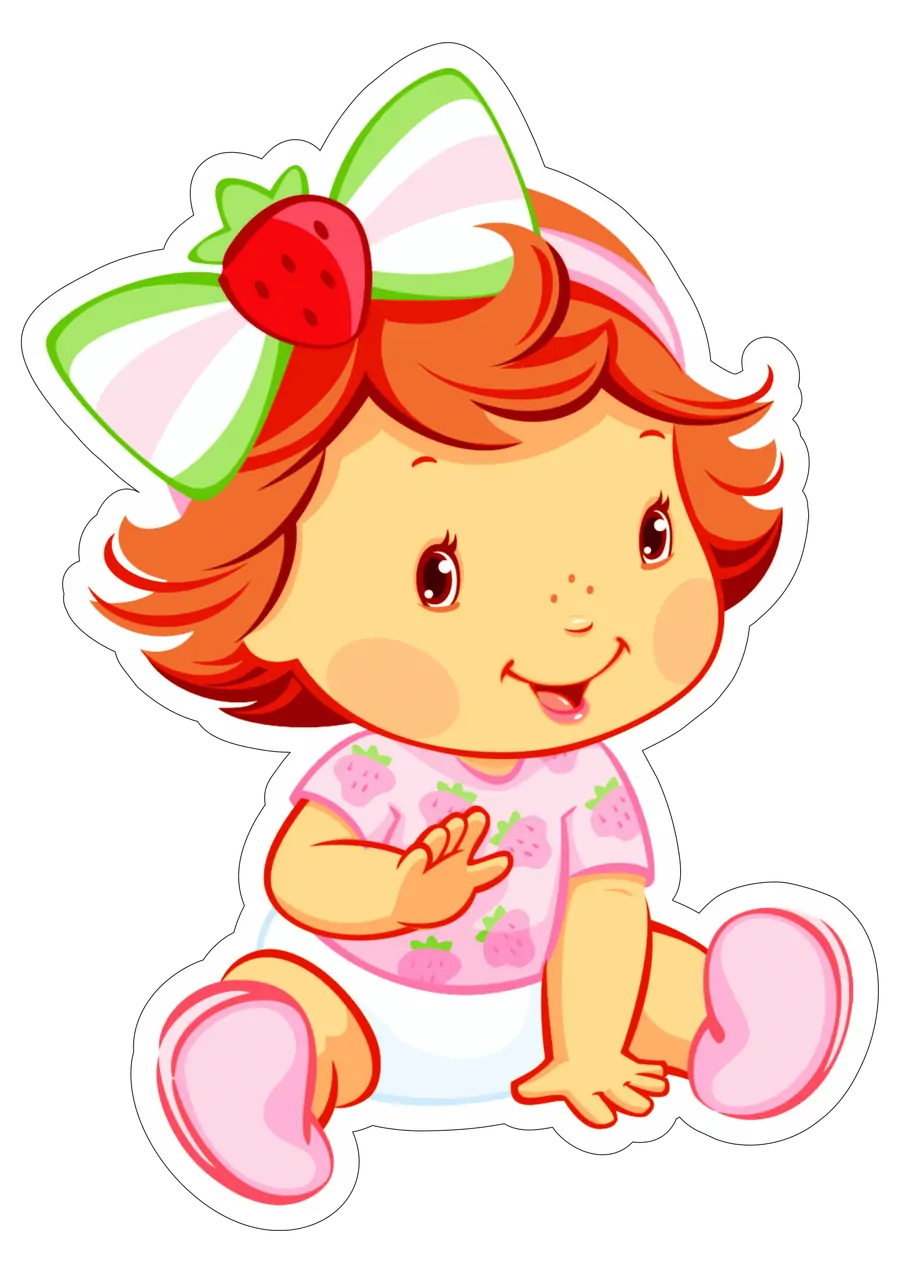 Moranguinho Baby PNG transparente