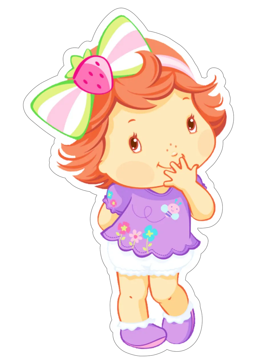 Moranguinho Baby em Pé PNG transparente