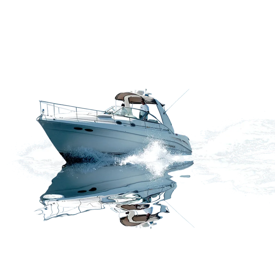 Iate em Alta Velocidade PNG transparente