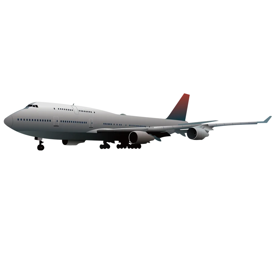 Boeing 747 PNG transparente