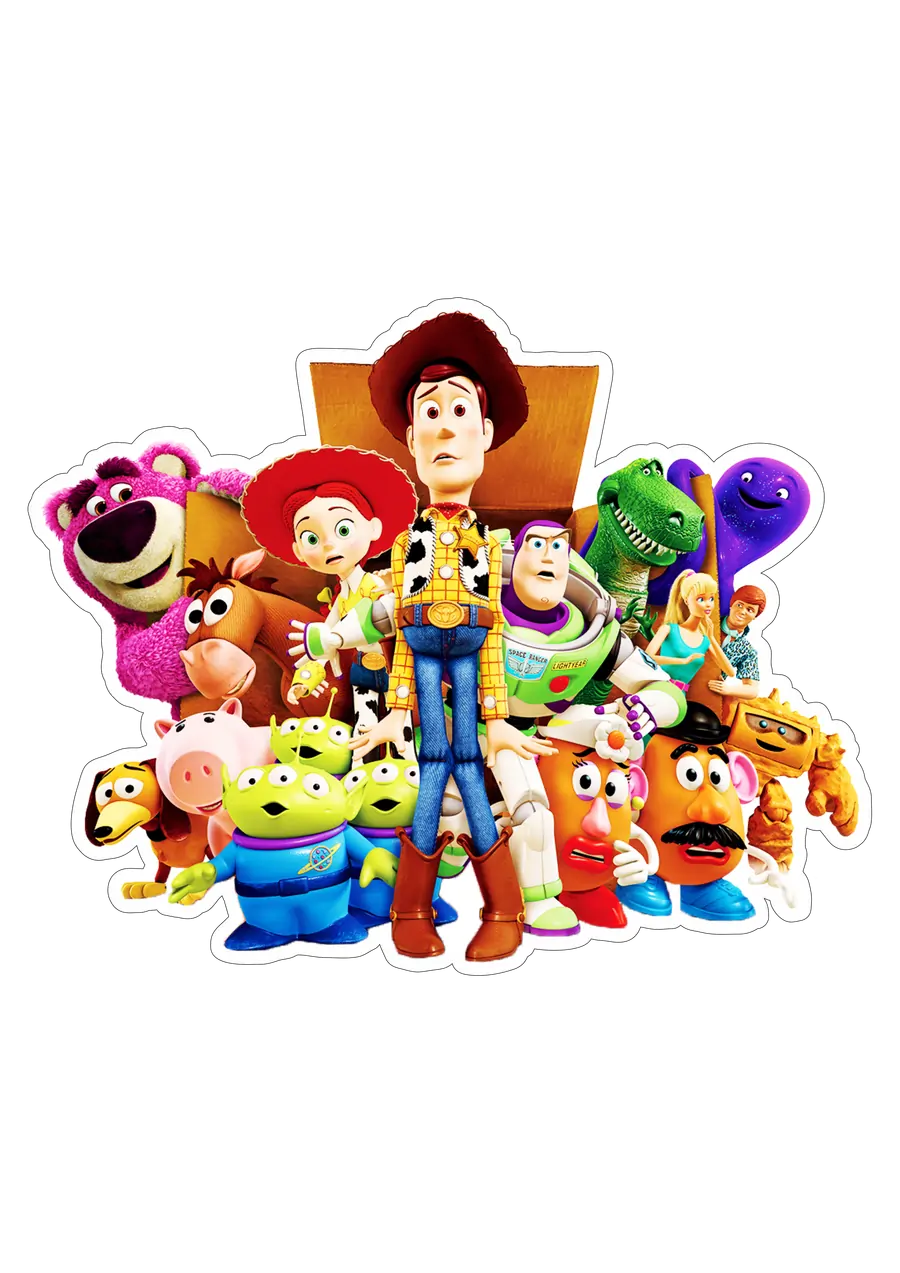 Personagens Toy Story Disney Pixar PNG transparente