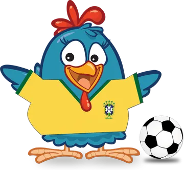 Galinha Pintadinha Camiseta do Brasil PNG