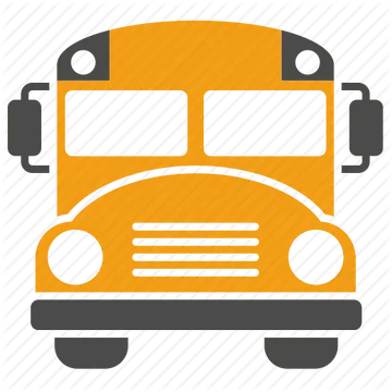 Ícone Ônibus Escolar Amarelo PNG