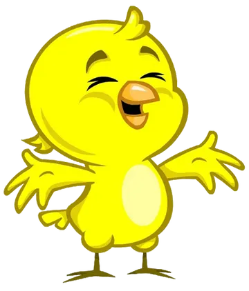 Pintinho Amarelinho 13 PNG