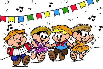 Mônica Festa Junina PNG