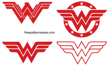 Logo Mulher-Maravilha PNG