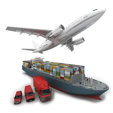 Avião, Navio e Caminhões de Carga PNG