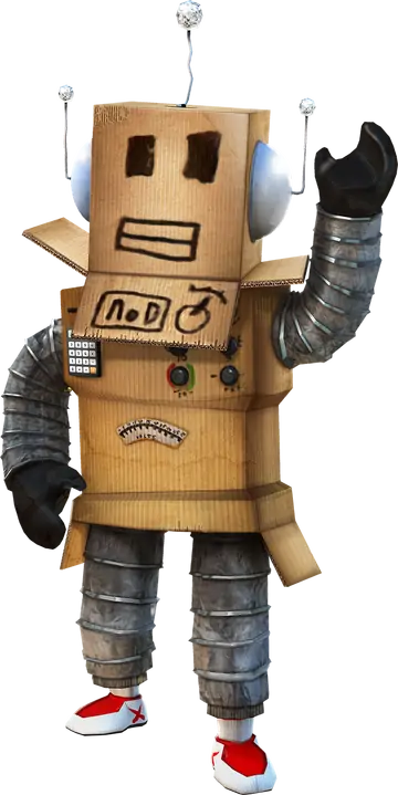 Robô de Papelão Roblox PNG