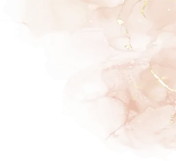 Mancha Aquarela Rosa com Dourado PNG