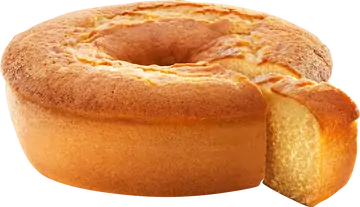 Bolo Simples com Fatia PNG