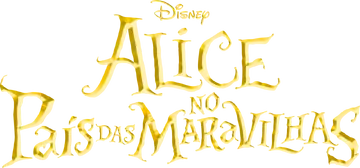 Logo Alice no País das Maravilhas PNG