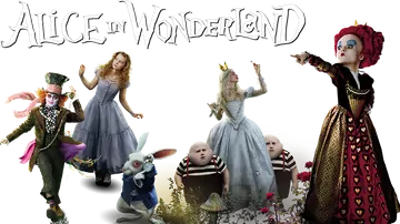 Alice no País das Maravilhas Personagens PNG