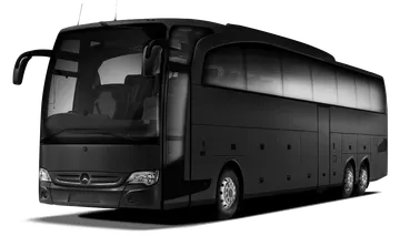 Ônibus de Turismo Preto PNG