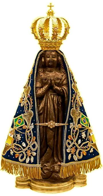 Nossa Senhora Aparecida com Coroa PNG