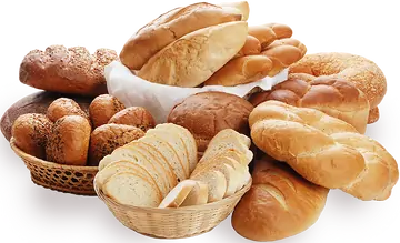 Cesta de Pães Variados PNG
