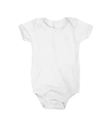 Body de Bebê Branco PNG