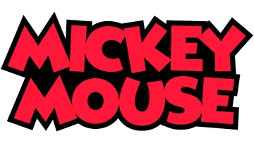 Logo Mickey Mouse Vermelho PNG