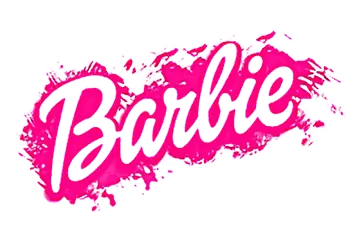 Logo Barbie Rosa PNG