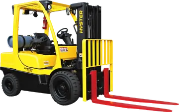 Empilhadeira Hyster Fortis Amarela PNG