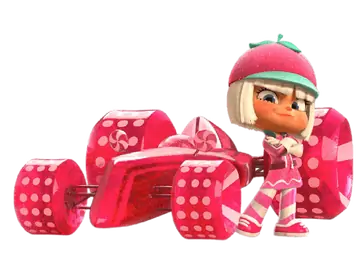 Moranguinho Doce Corrida Detona Ralph PNG