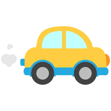 Carrinho Amarelo Desenho PNG