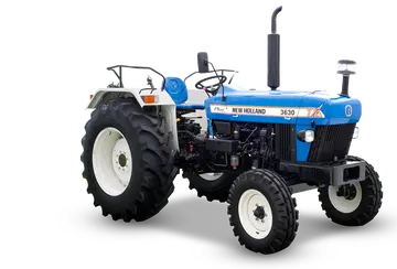 Trator Azul PNG