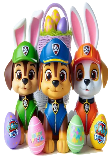 Patrulha Canina Orelhas de Páscoa PNG
