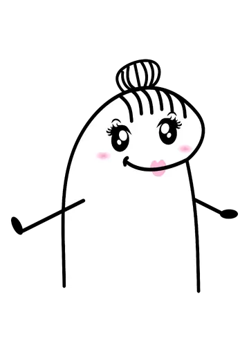 Flork de Vaquinha Simples PNG