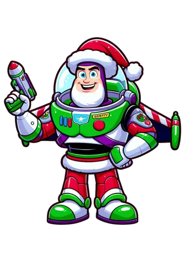 Buzz Lightyear Natalino Arma PNG