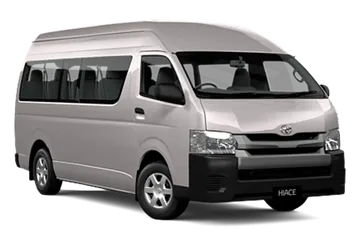 Van Toyota HiAce Prata PNG
