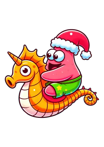 Patrick Estrela de Natal no Cavalo Marinho PNG