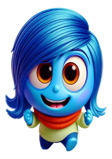 Tristeza Divertida Mente Sorrindo PNG