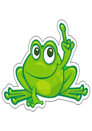 Sapo Galinha Pintadinha Apontando PNG
