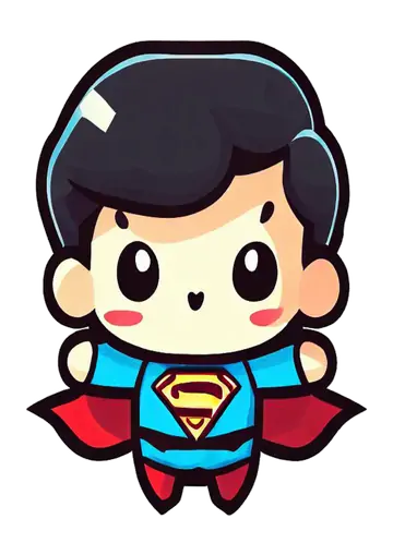 Super Homem Baby Sorrindo PNG