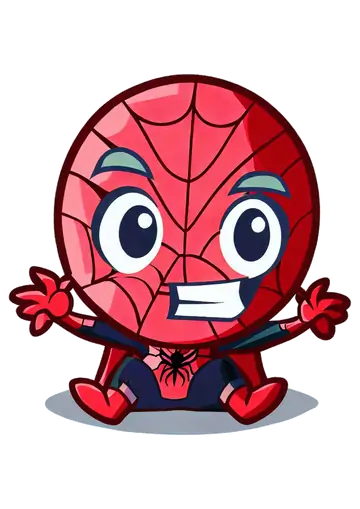 Homem Aranha Baby Sentado PNG