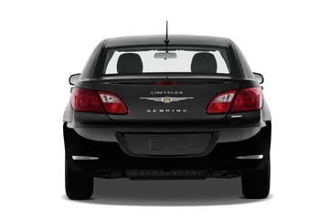 Sedan Preto Traseira PNG