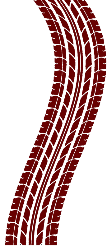 Rastro de Pneu Vermelho PNG