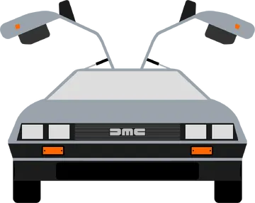 DeLorean Máquina do Tempo PNG