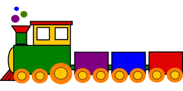 Trem de Brinquedo PNG