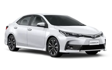 Toyota Corolla Branco PNG