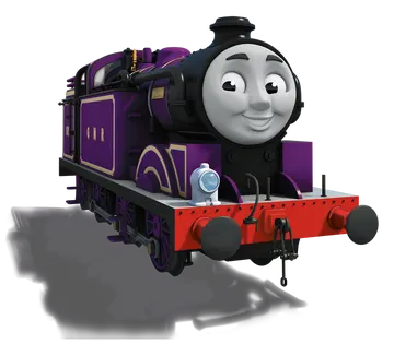 Locomotiva Roxa Thomas e Seus Amigos PNG